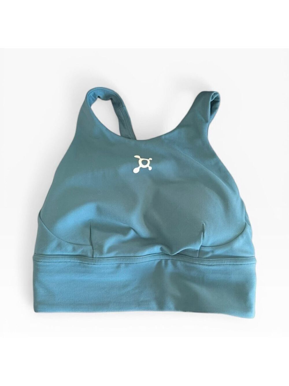 Lululemon Wunder Train Long Line Bra Orange Theory Size 4